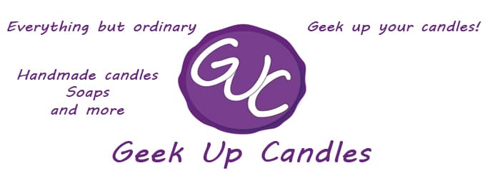 Geek Up Candles  logo