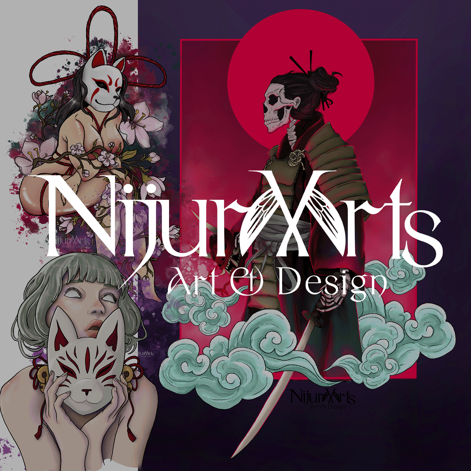 NijuraArts Art & Design logo