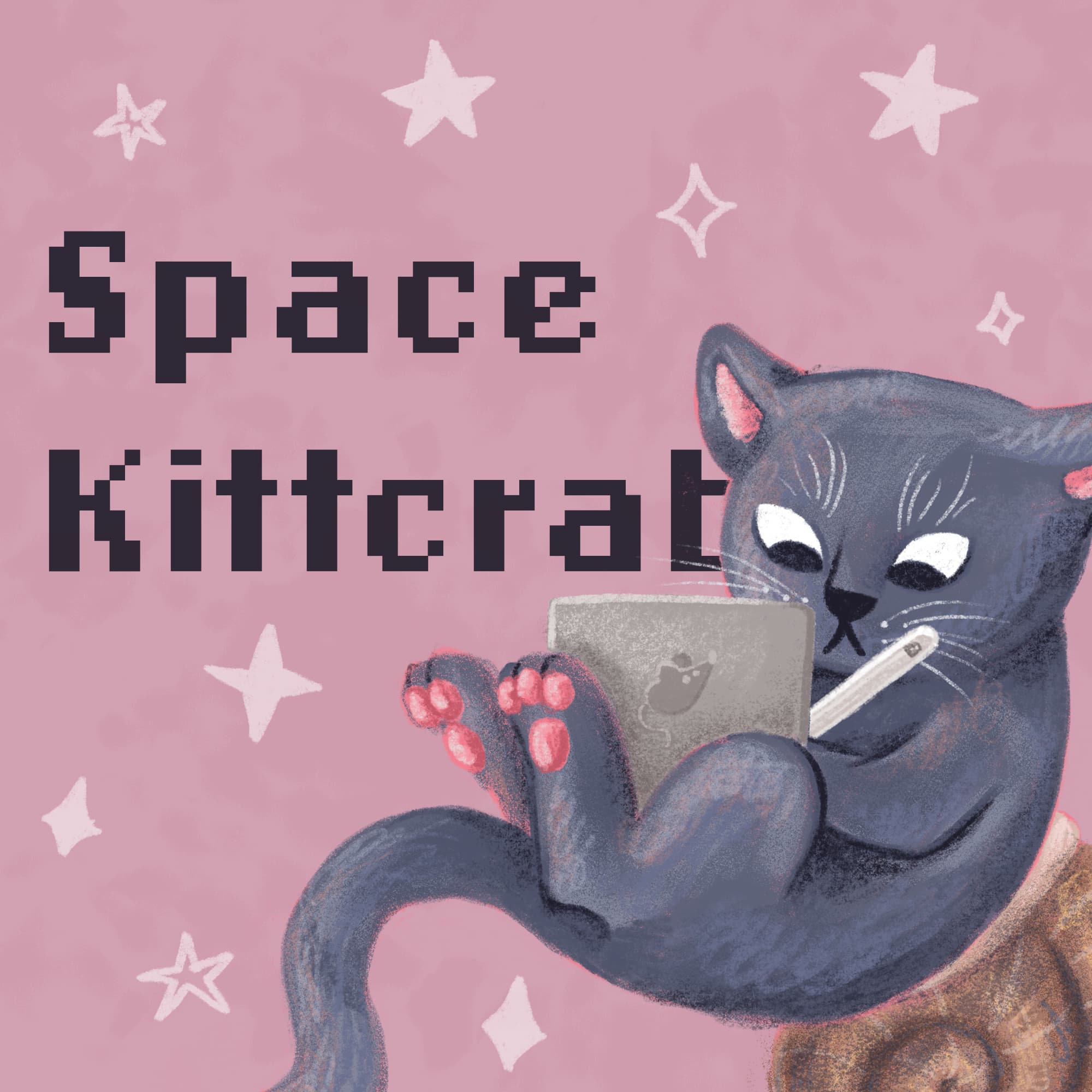 Space Kittcrab logo